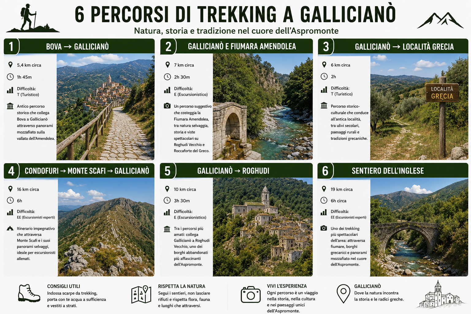 Trekking nell'Aspromonte Grecanico